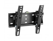 TV-Wall Mount for 23-42-- Gembird -WM-42T-02-, Tilt, max. 30 kg, Distance TV to Wall: 53 mm, max. VESA 200 x 200, Black